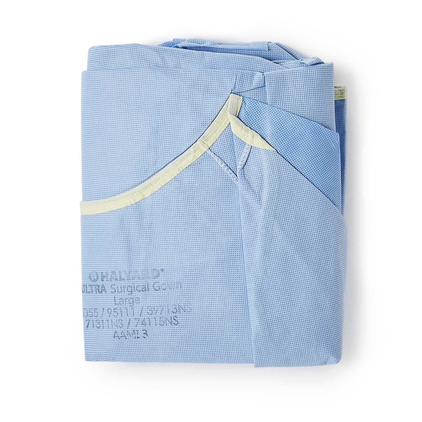 ULTRA Non-Reinforced Surgical Gown with Towel Large Blue Sterile AAMI Level 3 Disposable (217165_CS)