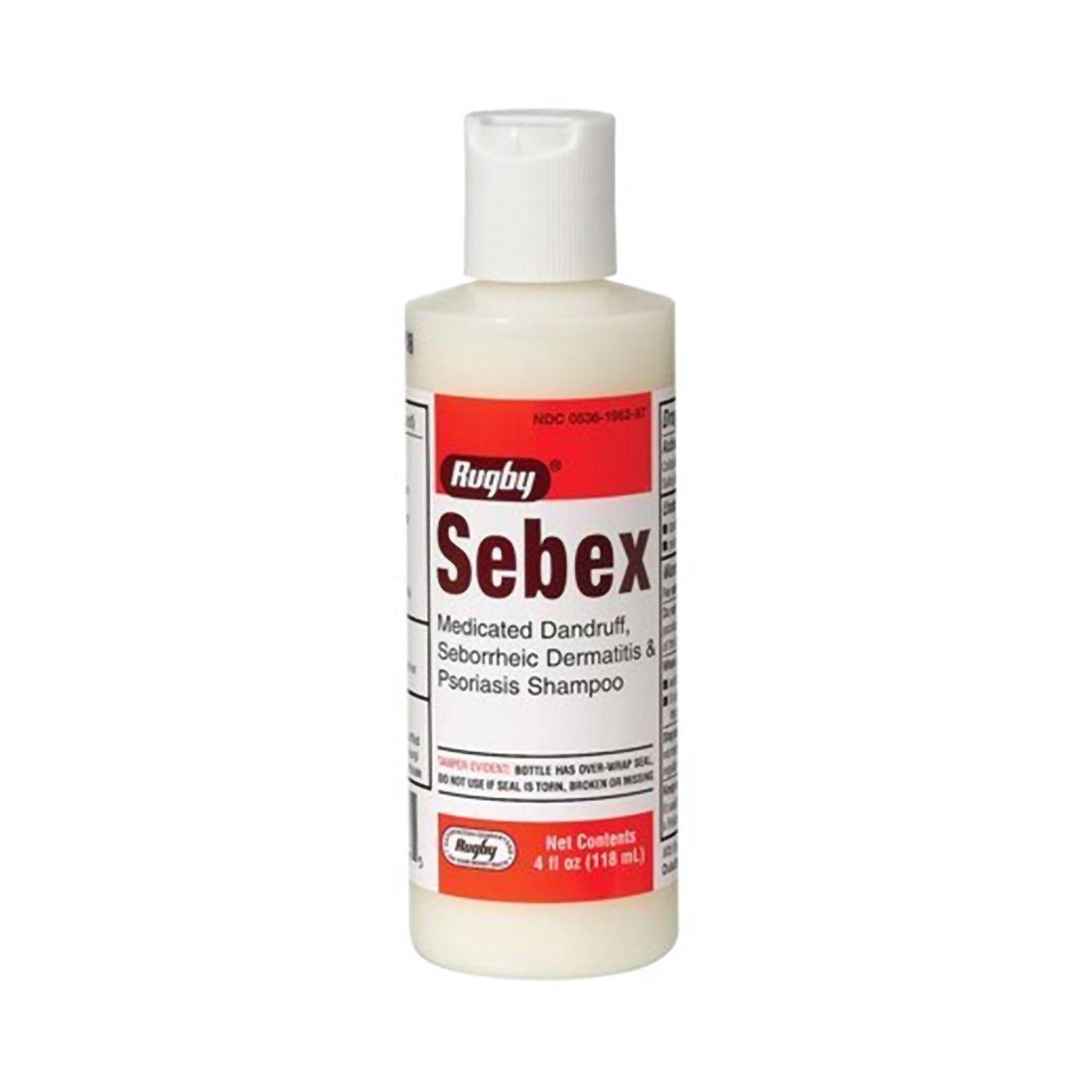 Sebex Dandruff Shampoo 4 oz. Flip Top Bottle Unscented (261786_EA)