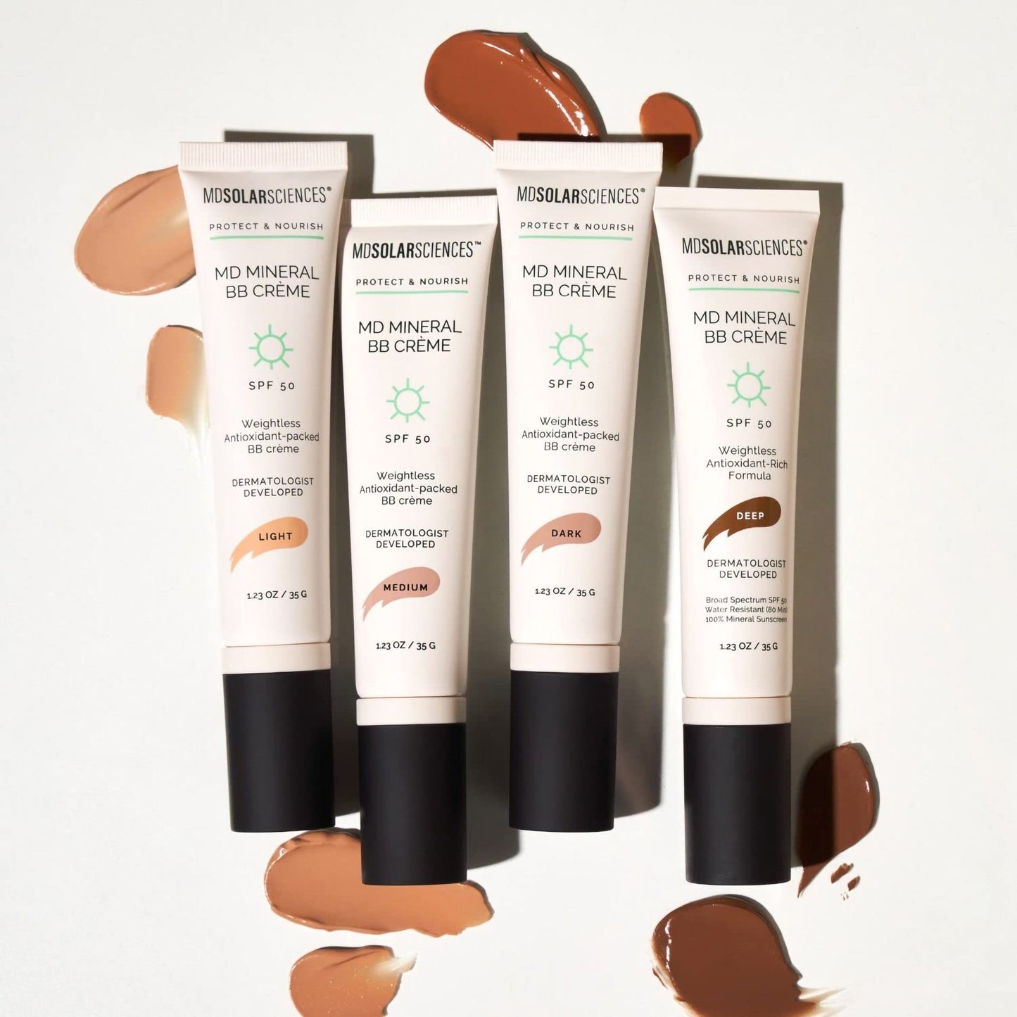 MDSolarsciences™ MD Mineral BB Crème Makeup with Sunscreen SPF 50 Cream 1.23 oz. Tube (1230948_EA)