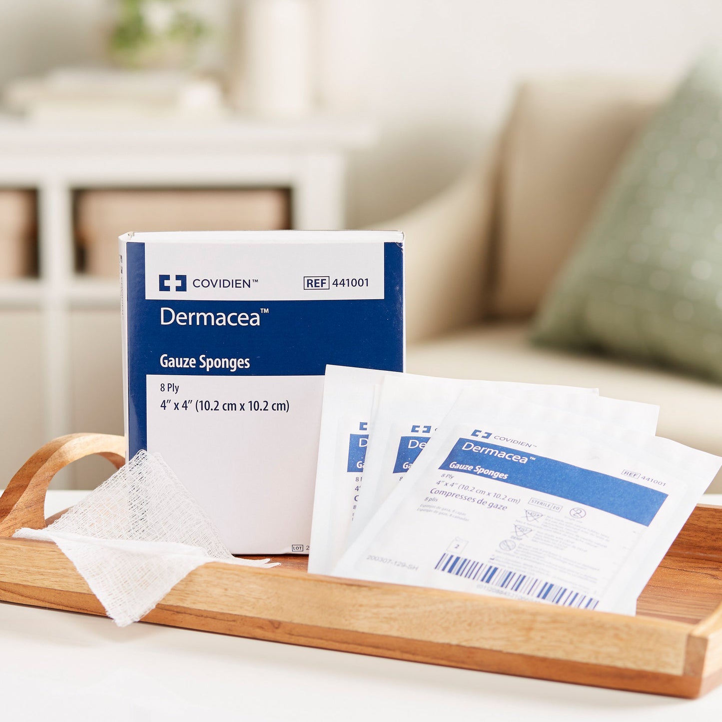 Dermacea™ Gauze Sponge 4 X 4 Inch 8-Ply Sterile 2 per Pack (742150_BX)