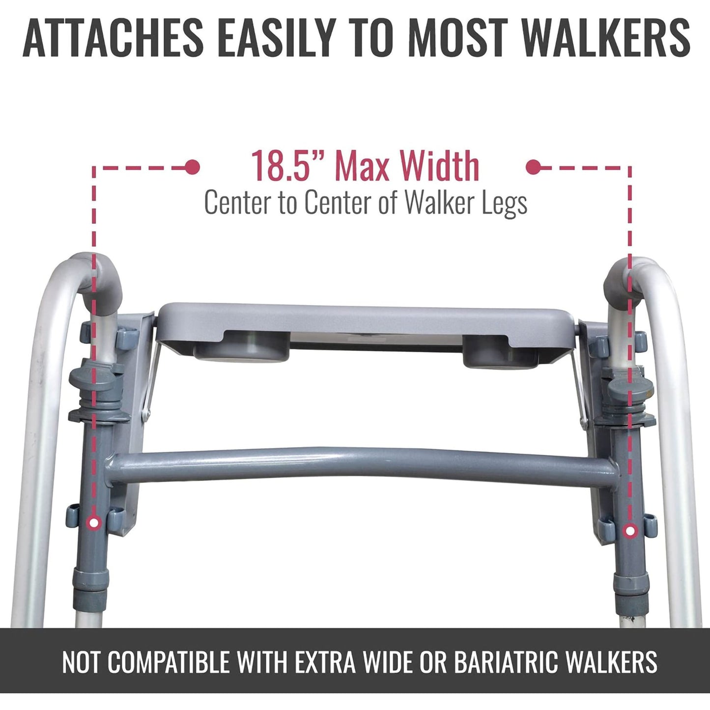DMI Walker Tray For Walker (1237861_EA)