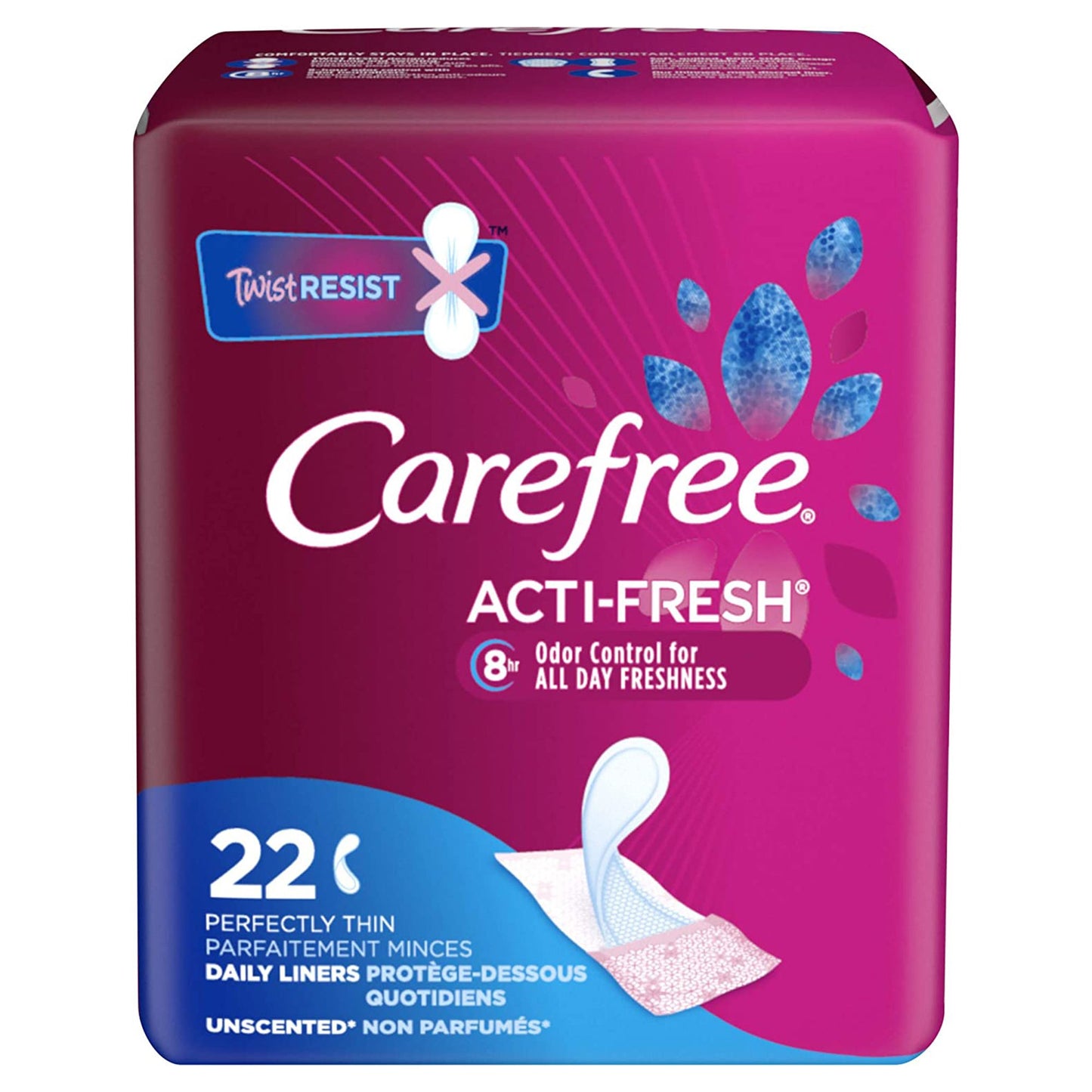 Carefree® actifresh® Panty Liner Thin Light Absorbency (1193244_BG)