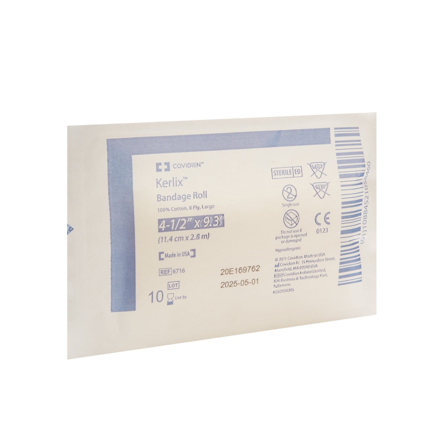 Kerlix™ Fluff Bandage Roll 4-1/2 Inch X 3-1/10 Yard 8-Ply Sterile 1 per Pouch (684279_EA)