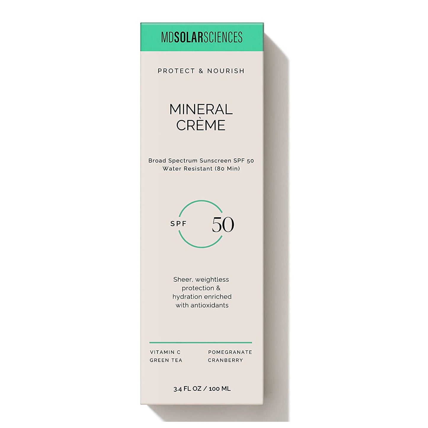 MDSolarsciences™ Mineral Crème Sunscreen SPF 50 Cream 3.4 oz. Tube (1230955_PK)