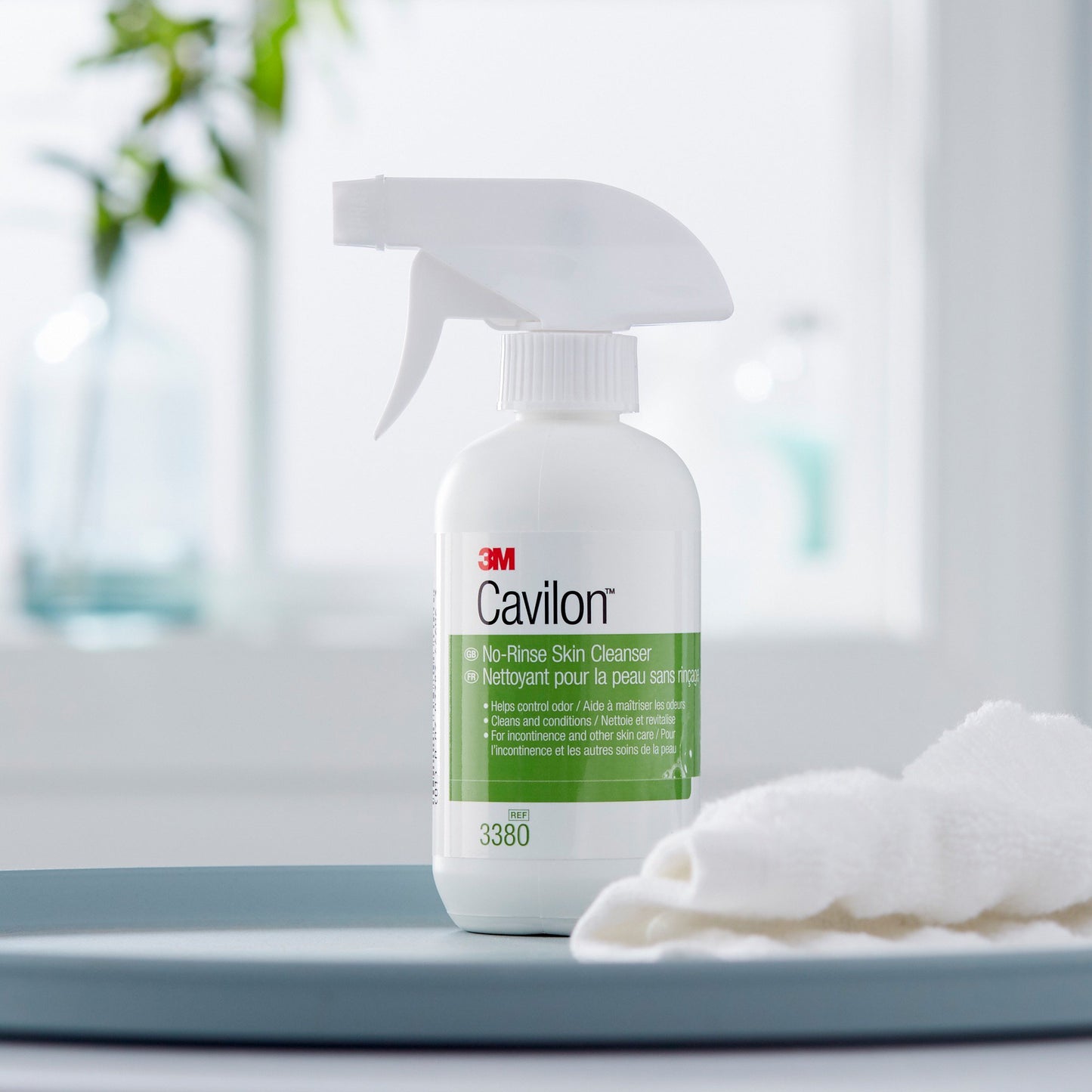 3M™ Cavilon™ Rinse-Free Cleanser Liquid 8 oz. Pump Bottle Floral Scent (324084_EA)