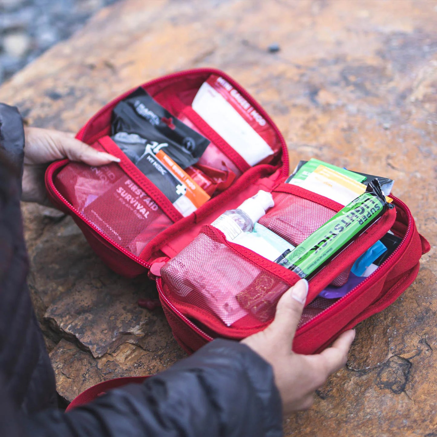 My Medic™ MYFAK Mini Standard First Aid Kit Red Soft Bag (1234445_EA)