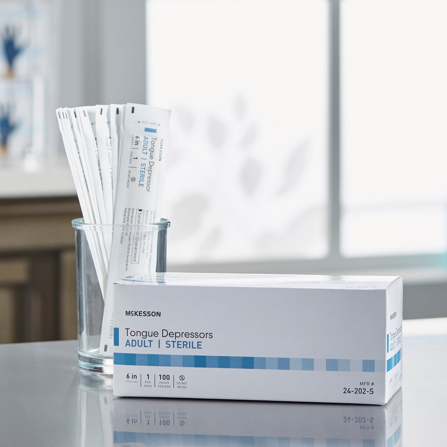 McKesson Tongue Depressor 6 Inch Length Wood Senior (508714_CS)