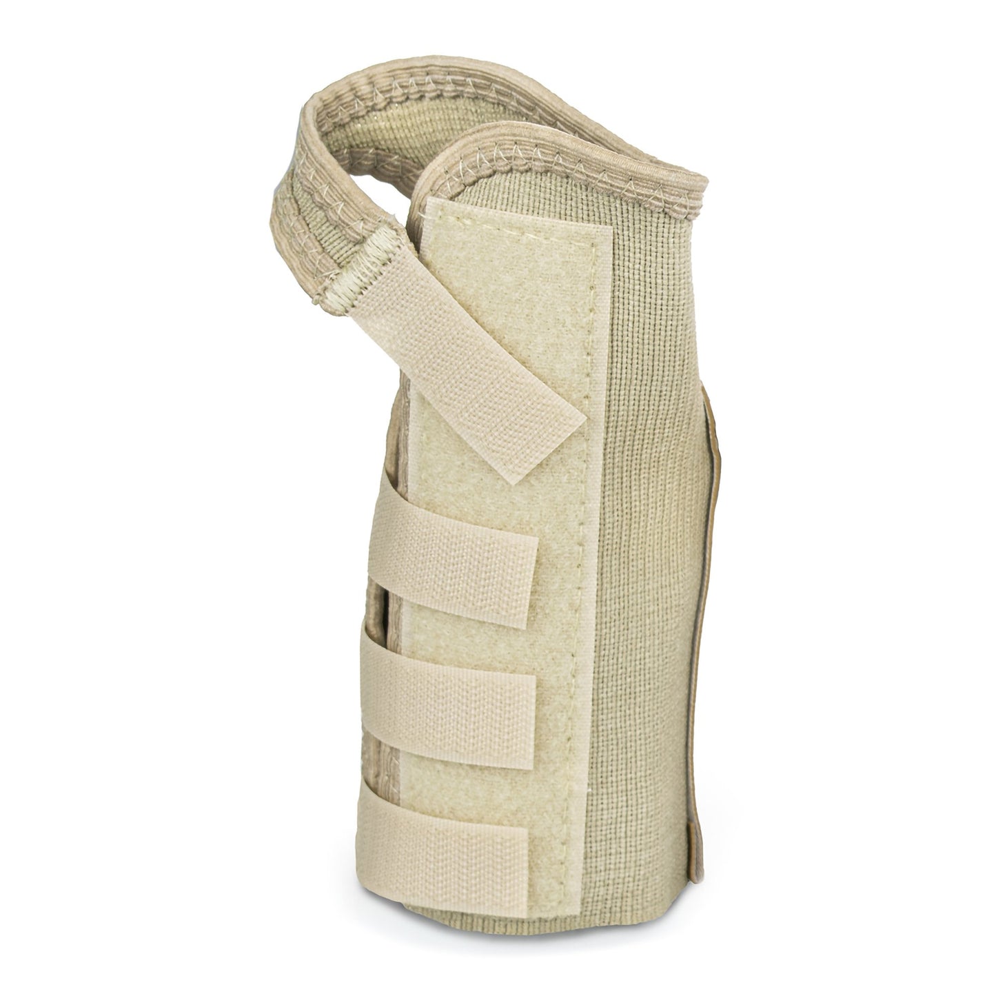 McKesson Wrist Brace Low Profile / Contoured / Wraparound Aluminum / Cotton / Elastic Right Hand Beige Large (1159157_EA)