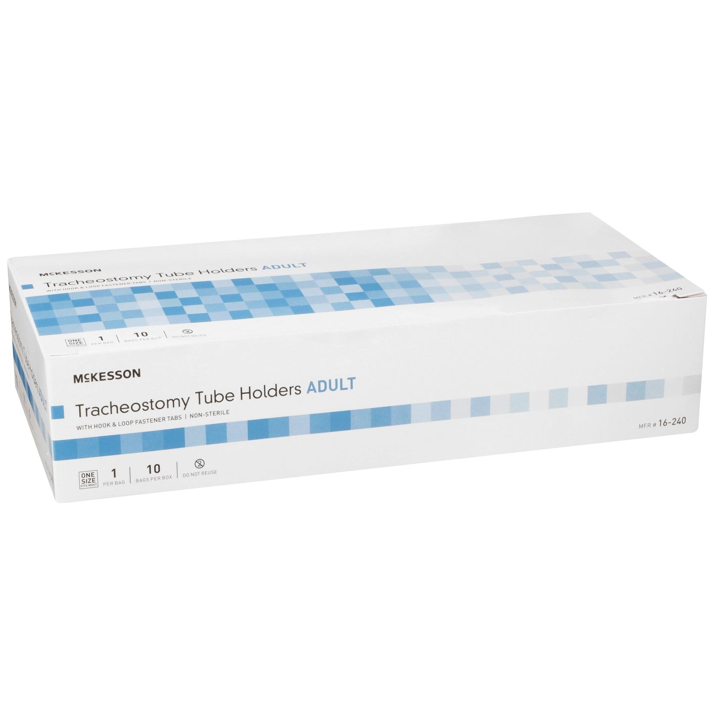 McKesson Tracheostomy Tube Holder 1 X 16-3/4 Inch Adult (512425_CS)