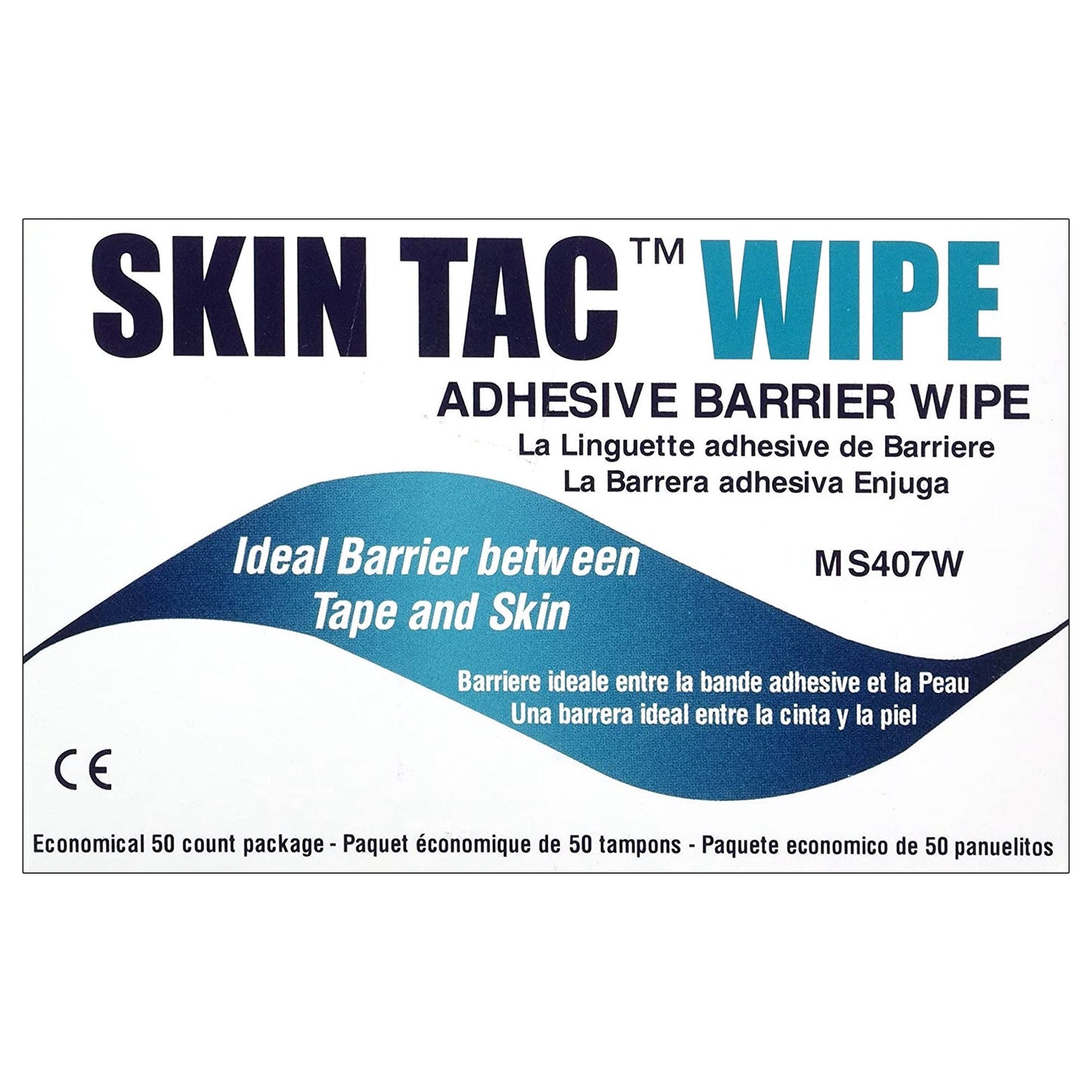 Skin Tac™ Skin Barrier Wipe 78 to 82% Strength Isopropyl Alcohol Individual Packet NonSterile (698908_EA)