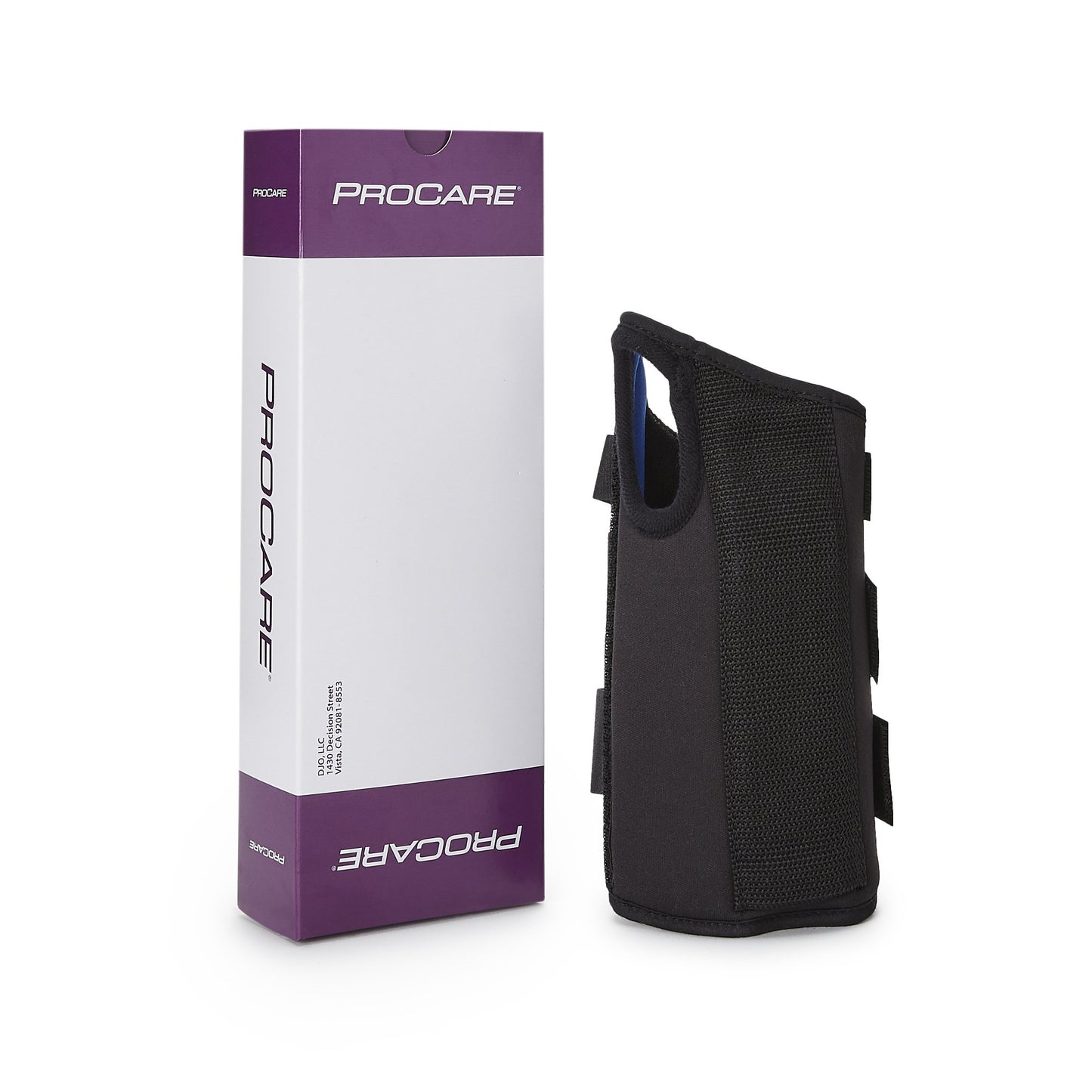 ProCare® ComfortFORM™ Wrist Brace Aluminum / Foam / Spandex / Plastic Left Hand Black Large (346149_EA)
