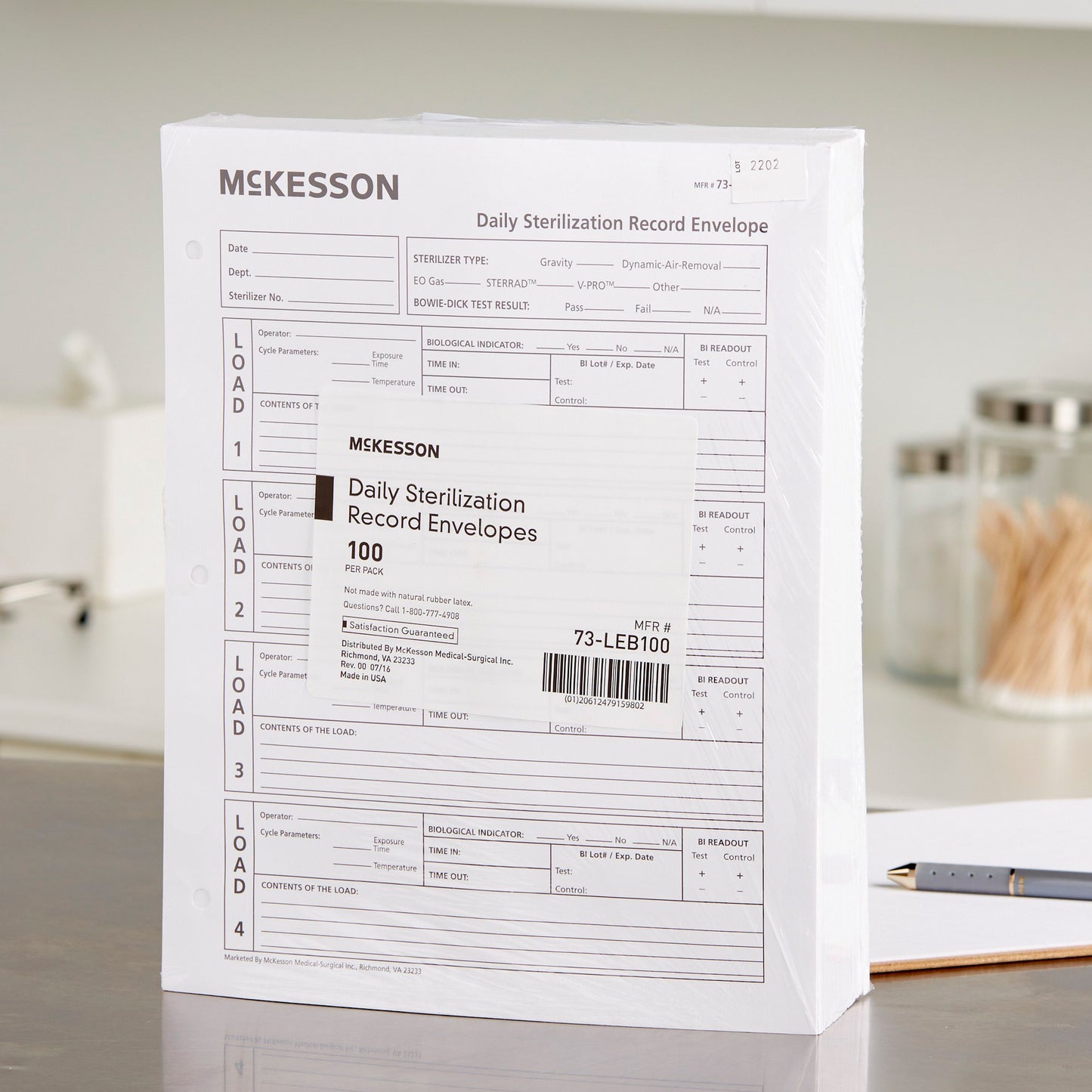 McKesson Sterilization Record Envelope McKesson (524898_CS)