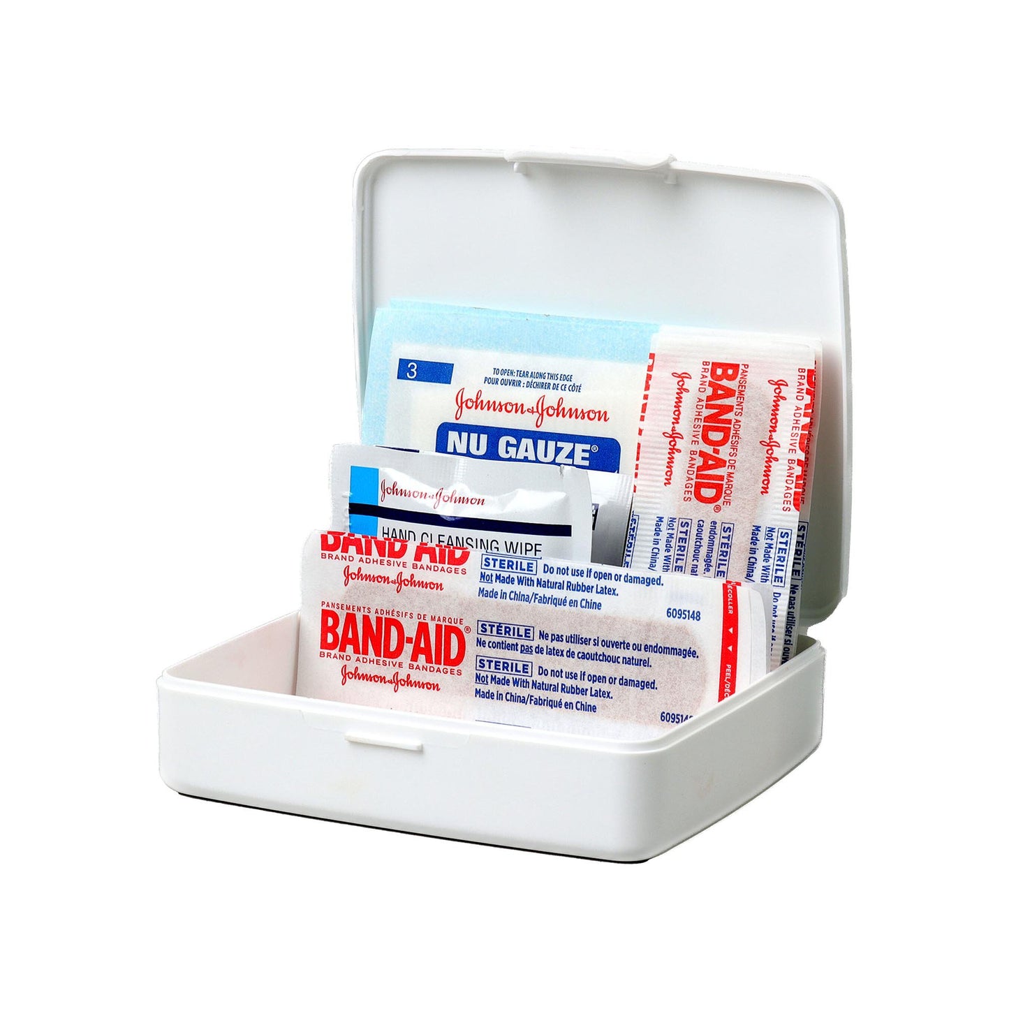 Johnson and Johnson to Go First Aid Kit Plastic Case (1228778_EA)