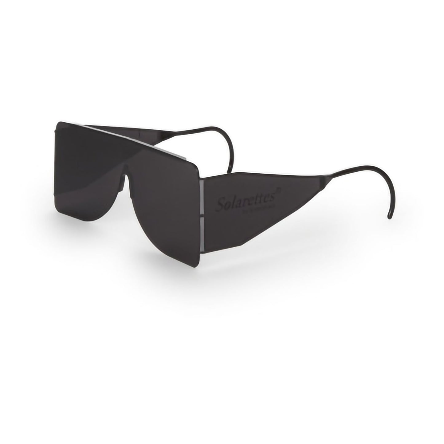 Solarettes® Post Mydriatic Glasses Side Shield Smoke Tint Black Frame Over Ear One Size Fits Most (1259207_EA)