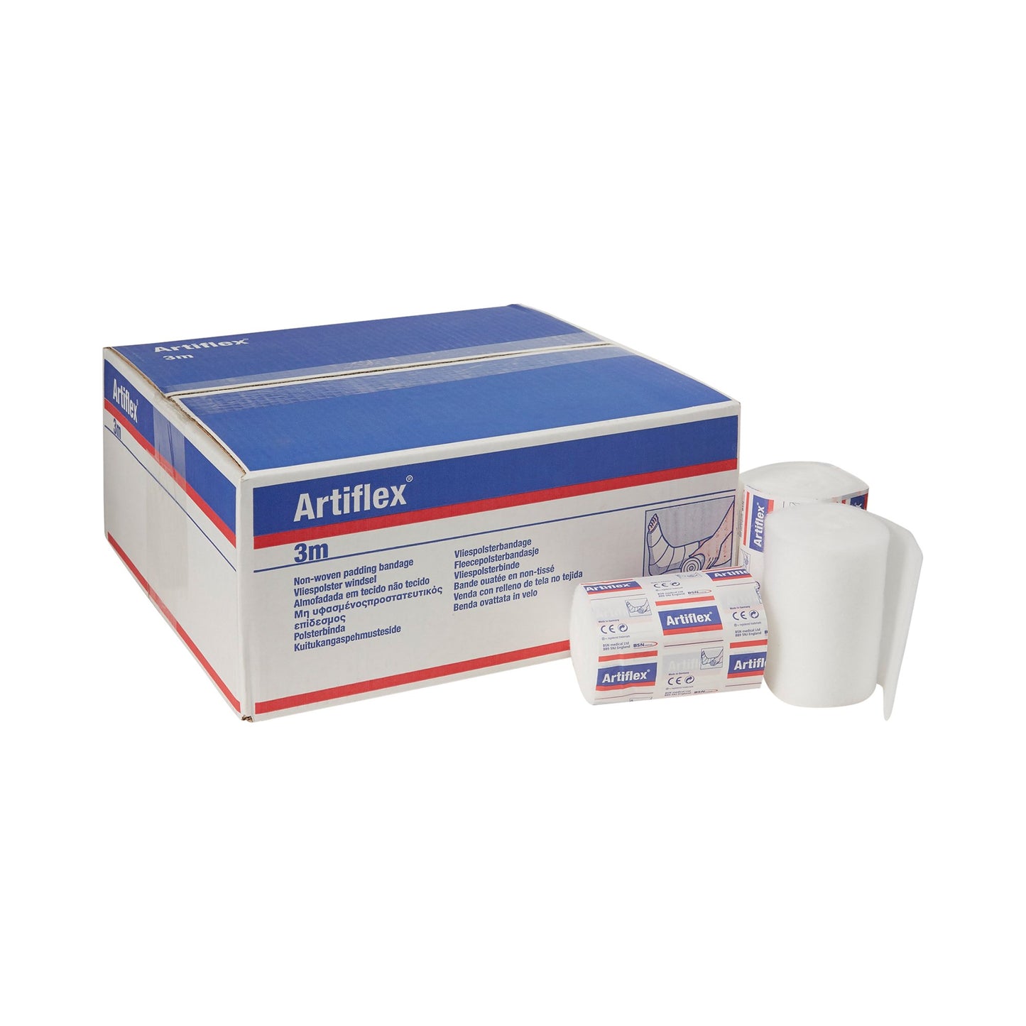 Artiflex® Orthopedic Padding Roll Undercast 3.9 Inch X 3.3 Yard Polyester / Polypropylene / Polyethylene NonSterile (243903_CS)