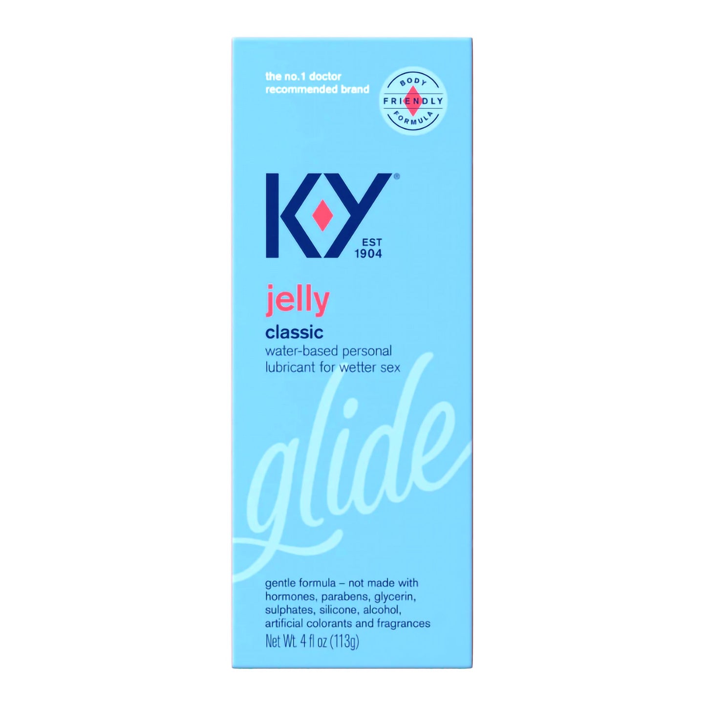 K-Y® Personal Lubricant 4 oz. Tube NonSterile (956546_EA)