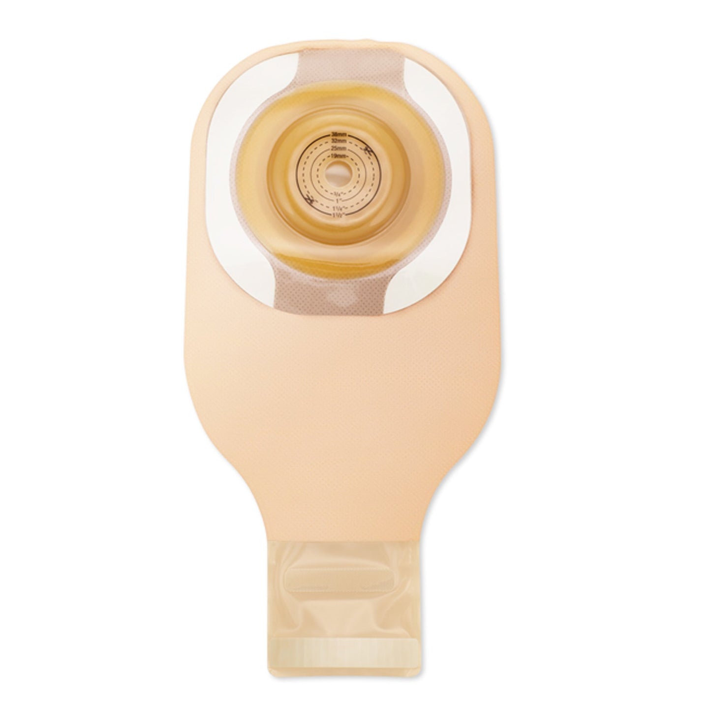 Premier™ Flextend™ Ostomy Pouch One-Piece System 12 Inch Length Soft Convex, Trim to Fit 2-1/8 Inch Stoma Drainable (987788_BX)