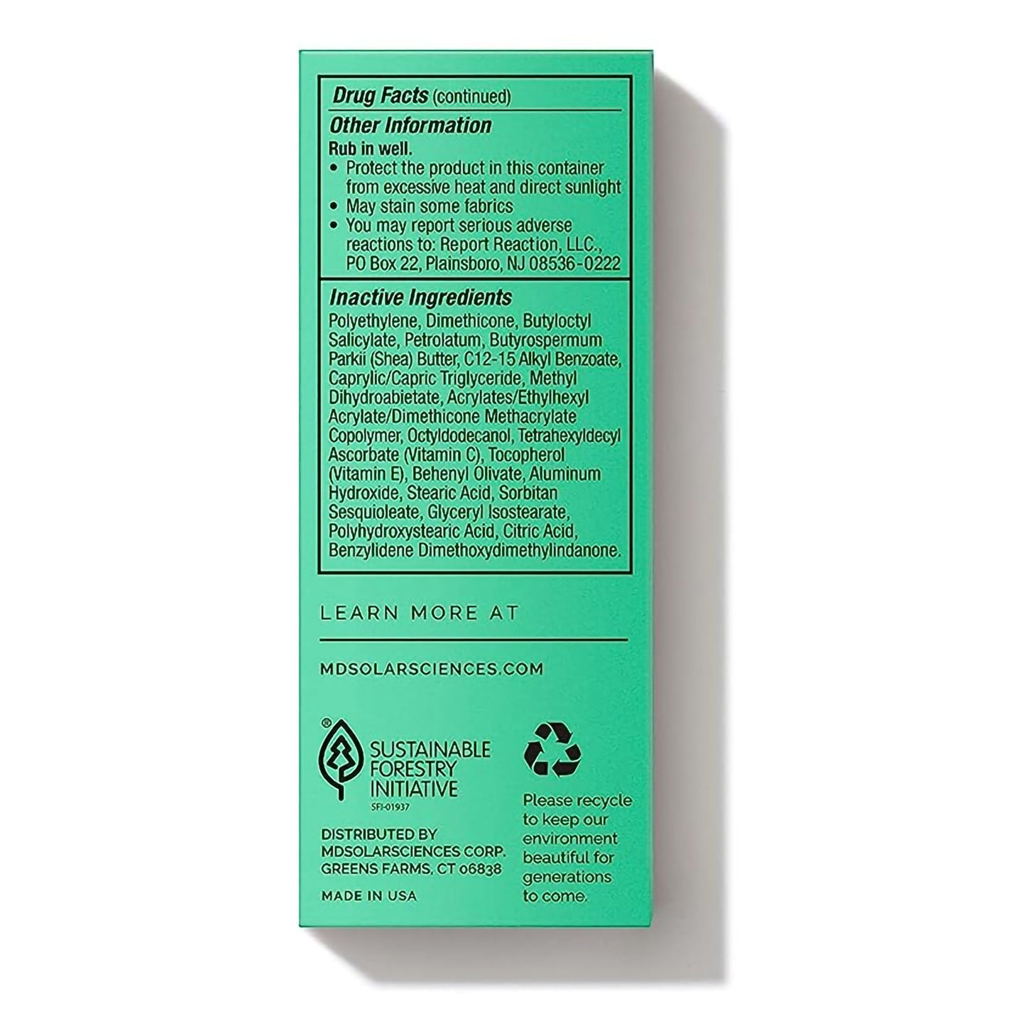 MDSolarsciences™ KidStick Sunscreen SPF 40 Stick 0.6 oz. Tottle Bottle (1232592_EA)