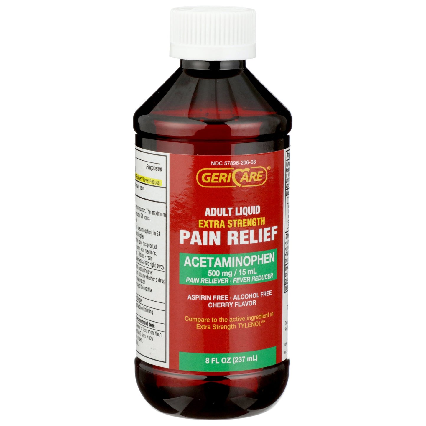 Geri-Care® Pain Relief 500 mg / 15 mL Strength Acetaminophen Liquid 8 oz. (689167_BT)