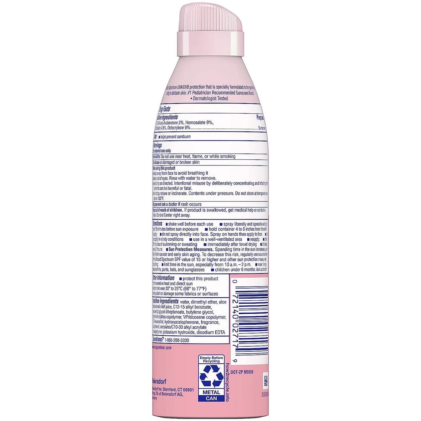 Coppertone® Water Babies Sunscreen SPF 50 Liquid 6 oz. Aerosol Can (1231876_EA)