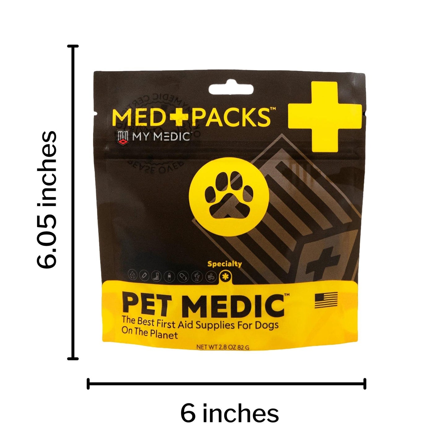 My Medic™ MED PACKS Pet Medic Pet First Aid Kit Plastic Pouch (1207735_EA)