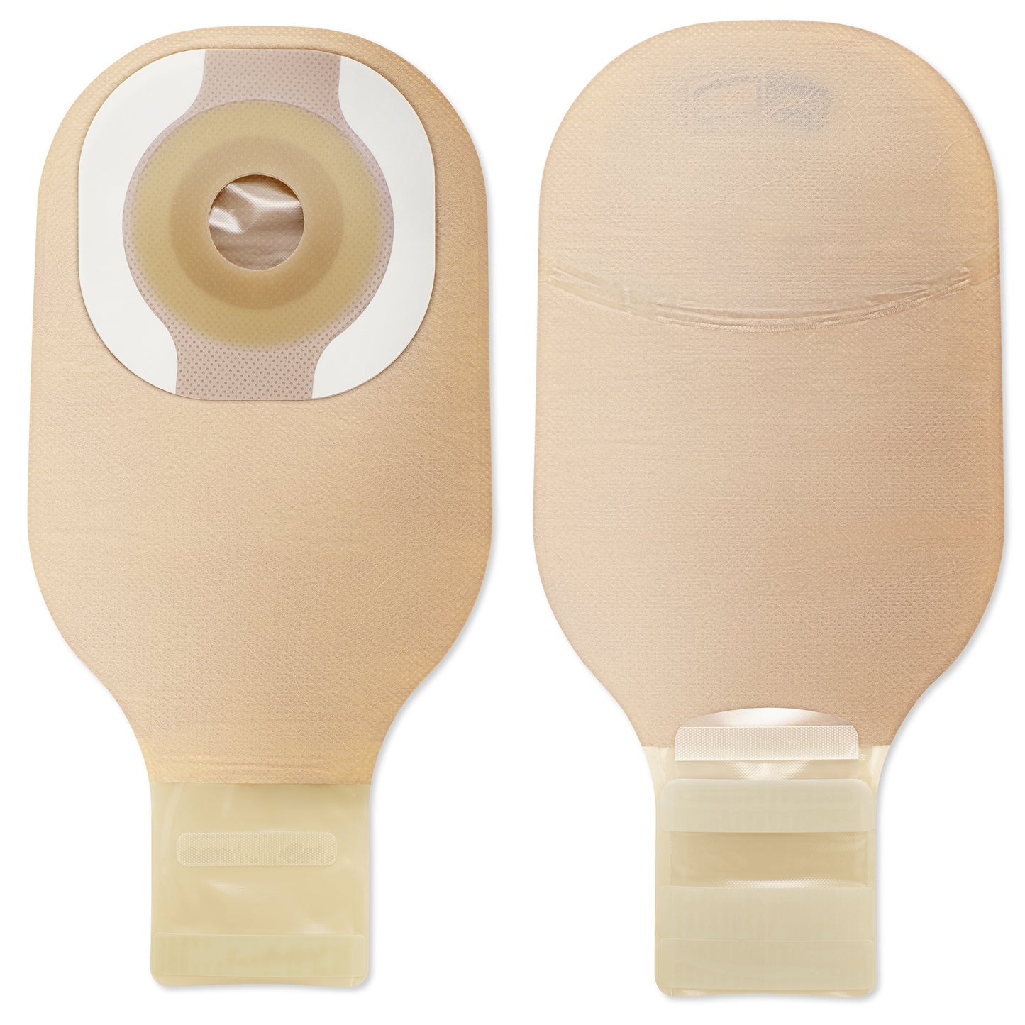 Premier™ Ostomy Pouch One-Piece System 12 Inch Length Convex, Pre-Cut 7/8 Inch Stoma Drainable (1011905_BX)