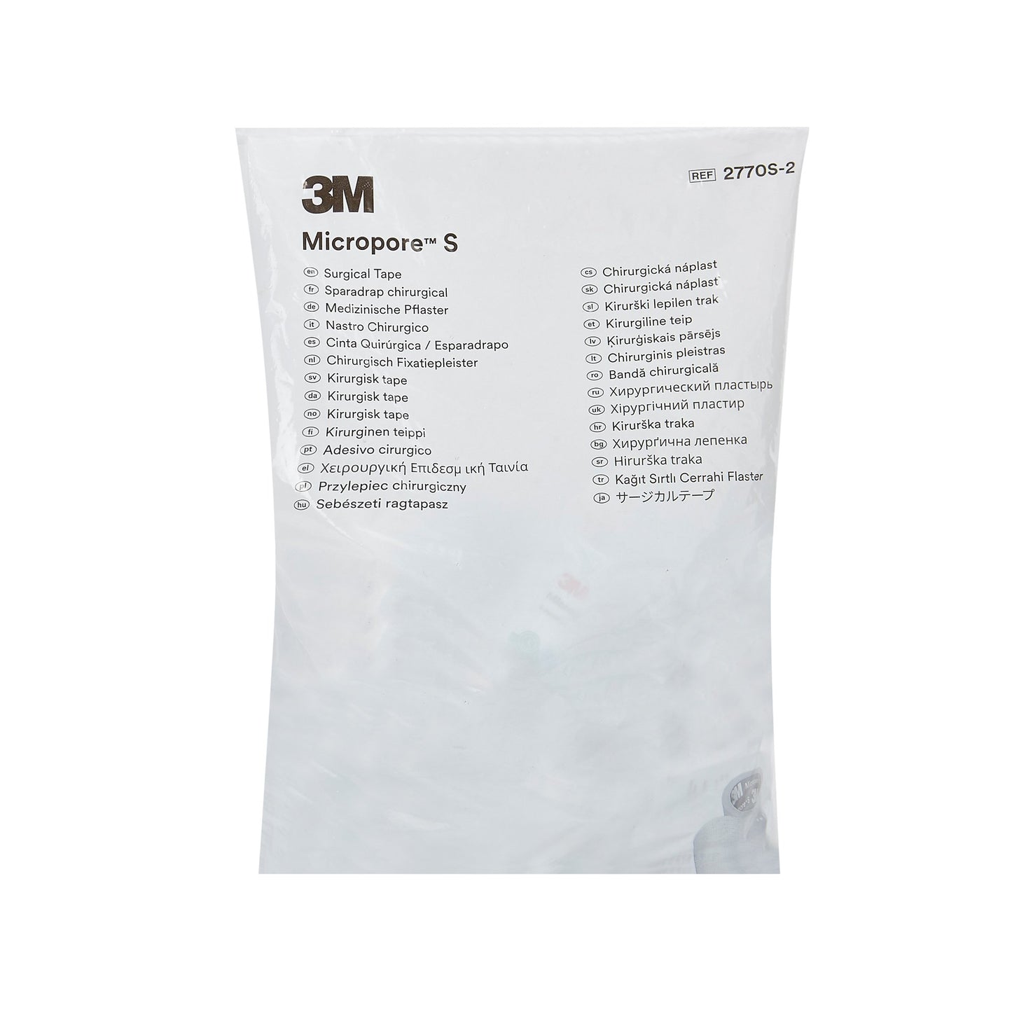3M™ Micropore™ S Medical Tape Blue 2 Inch X 1-1/2 Yard Silicone NonSterile (774190_RL)
