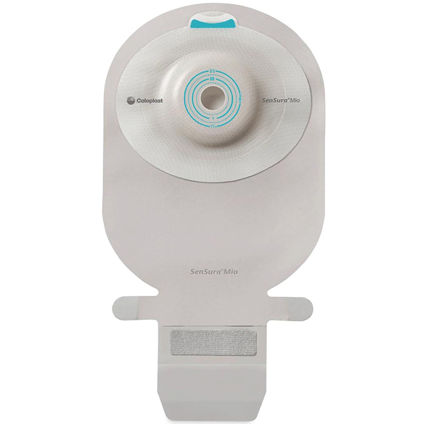 SenSura® Mio Convex Ostomy Pouch One-Piece System 11 Inch Length, Maxi Deep Convex, Pre-Cut 13/16 Inch Stoma Drainable (1006192_BX)