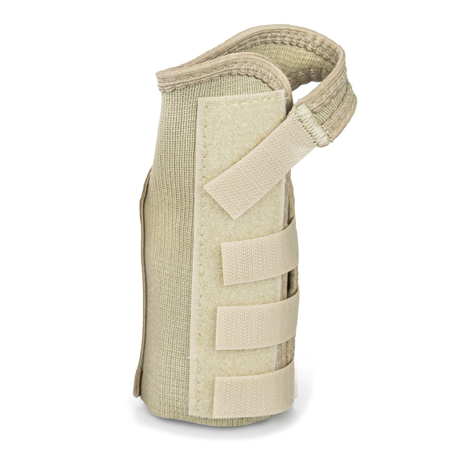 McKesson Wrist Brace Low Profile / Contoured / Wraparound Aluminum / Cotton / Elastic Left Hand Beige Large (1159158_EA)