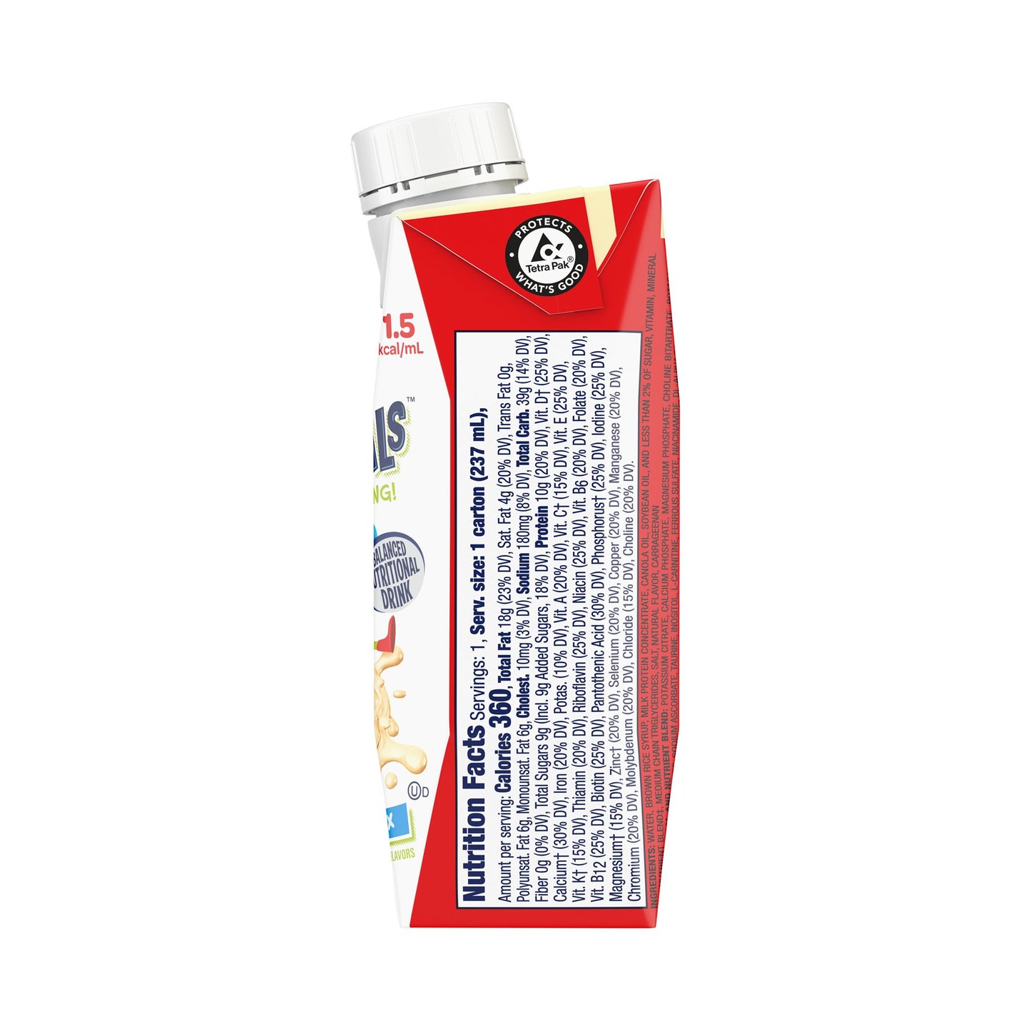 Boost® Kid Essentials™ 1.5 Pediatric Oral Supplement Vanilla Vortex Flavor 8 oz. Carton Liquid Vitamins / Minerals (1178510_EA)