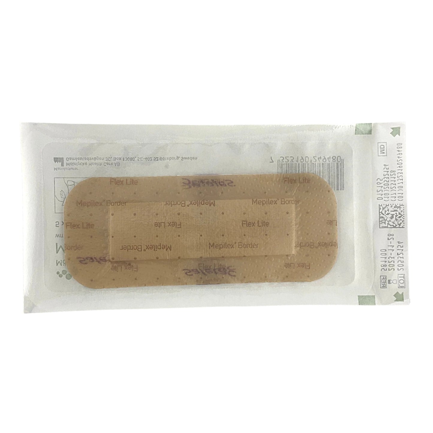 Mepilex® Border Flex Lite Thin Foam Dressing 2 X 5 Inch With Border Film Backing Silicone Adhesive Rectangle Sterile (1195995_CS)