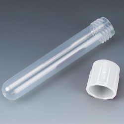 Globe Scientific Test Tube Plain 5 mL Screw Cap Polypropylene Tube (882500_BG)