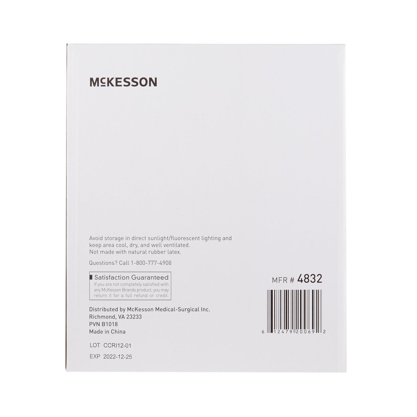 McKesson Oral Swab Untreated Foam Tip 1 per Pack (864650_CS)