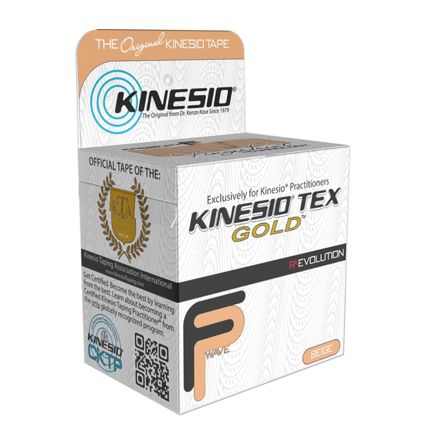 Kinesio® Tex Gold™ FP Kinesiology Tape Beige 2 Inch X 5-1/2 Yard Cotton NonSterile (883530_RL)