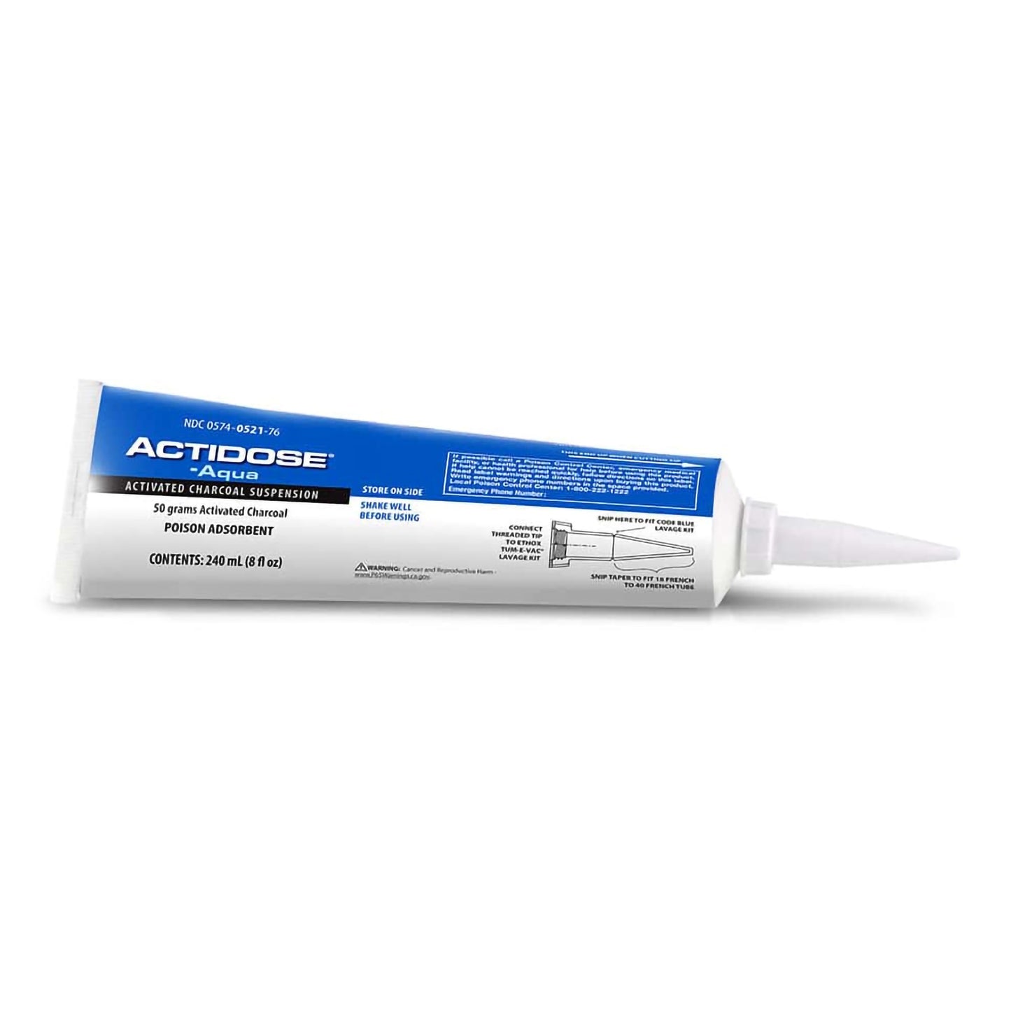 Actidose-Aqua™ Poison Absorbent 50 Gram Strength Oral Suspension 240 mL (1187154_EA)