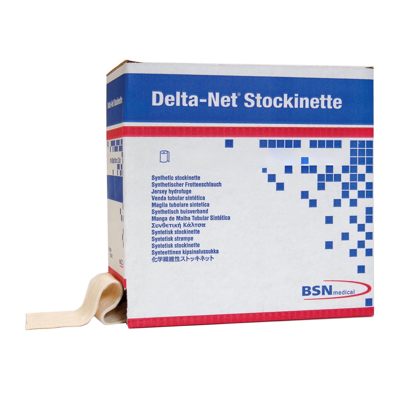 Delta-Net® Stockinette Tubular 3 Inch X 25 Yard Synthetic NonSterile (368918_RL)
