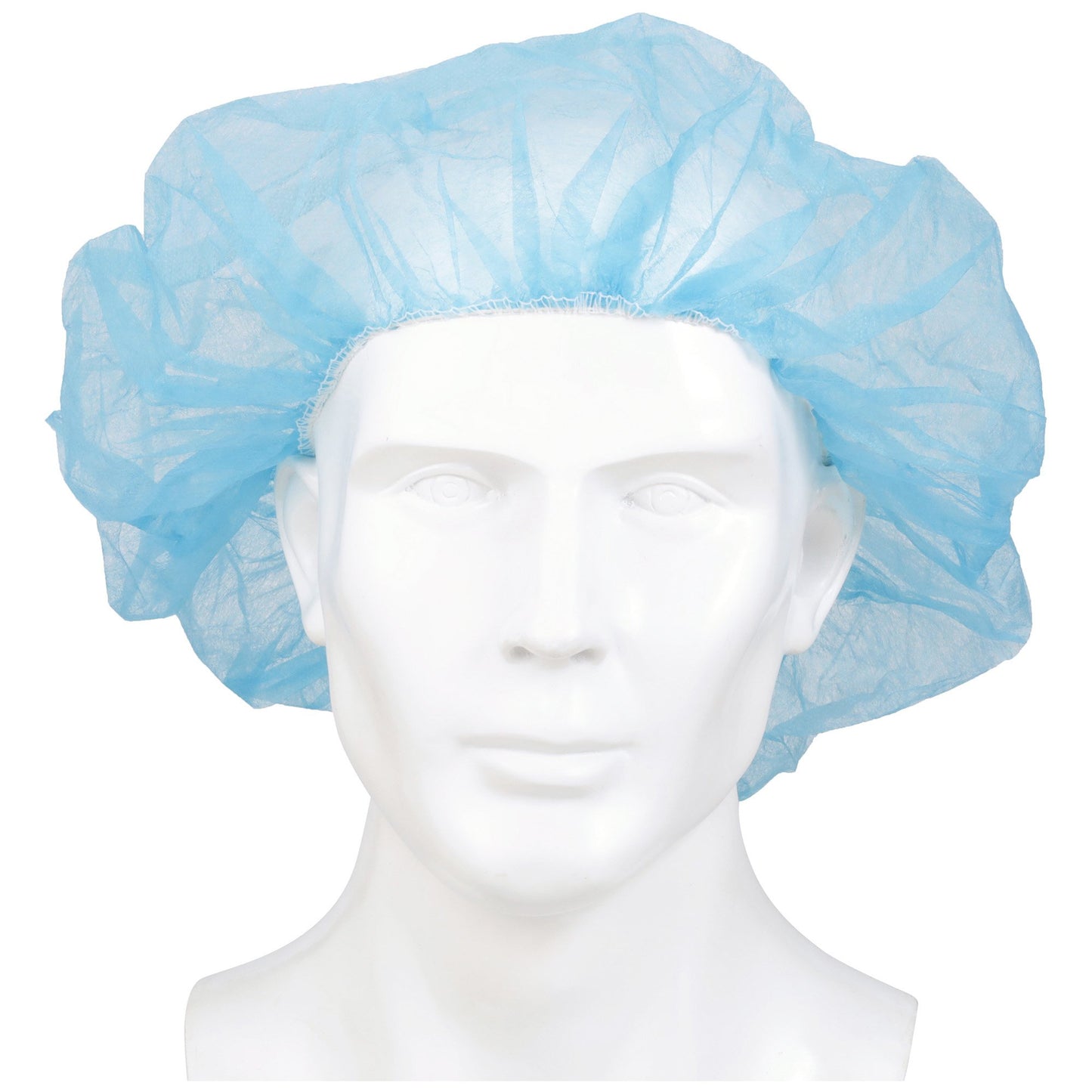McKesson Bouffant Cap Blue Elastic Closure (237329_CS)
