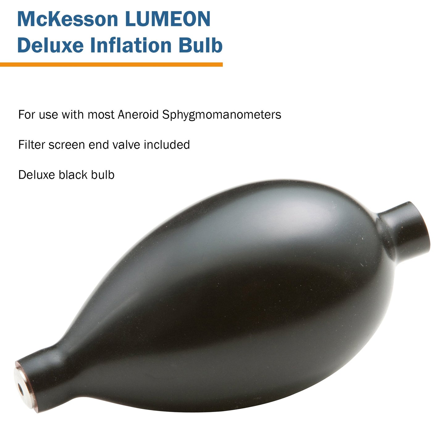 McKesson LUMEON™ Blood Pressure Inflation Bulb McKesson LUMEON™ (992647_BX)