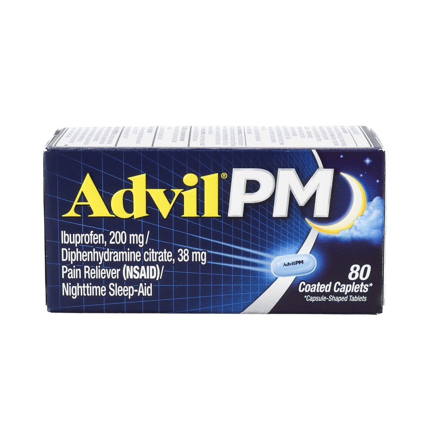 Advil® PM Night Time Pain Relief 200 mg - 38 mg Strength Ibuprofen Capsule (1230529_BT)