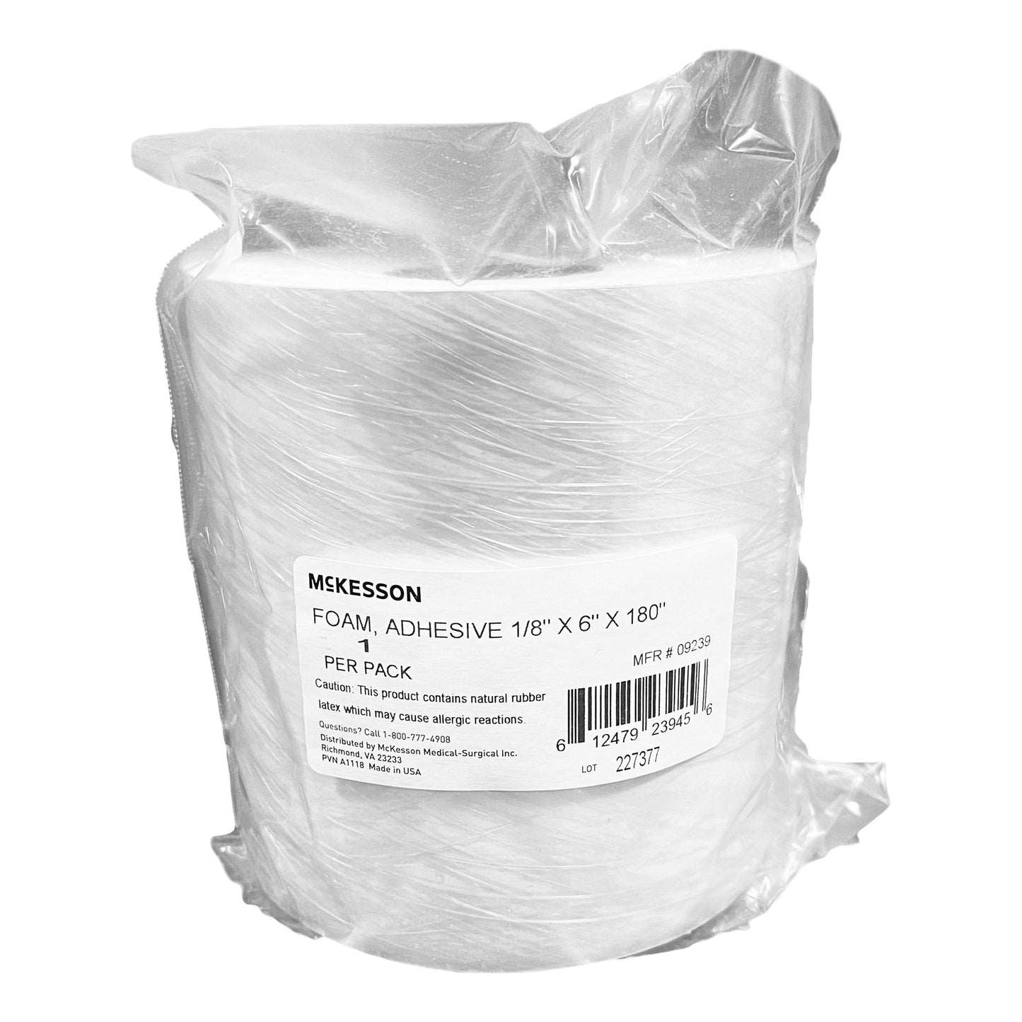 McKesson Orthopedic Padding Roll Adhesive 6 X 180 Inch Poly Foam NonSterile (1111091_RL)