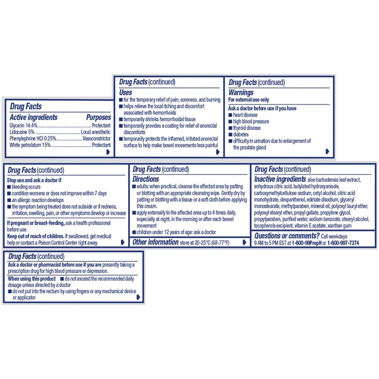 Glaxo Consumer Products Hemorrhoid Relief (1230545_EA)