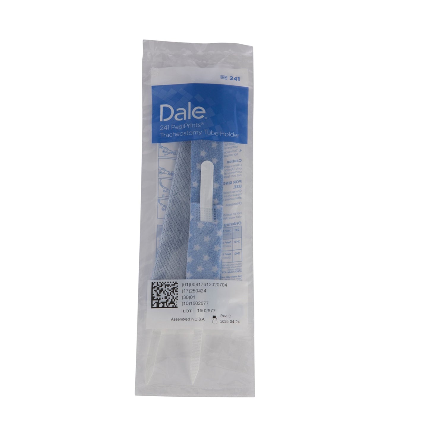 PediPrints® Tracheostomy Tube Holder 1 X 18 Inch Pediatric / Adult (696259_EA)