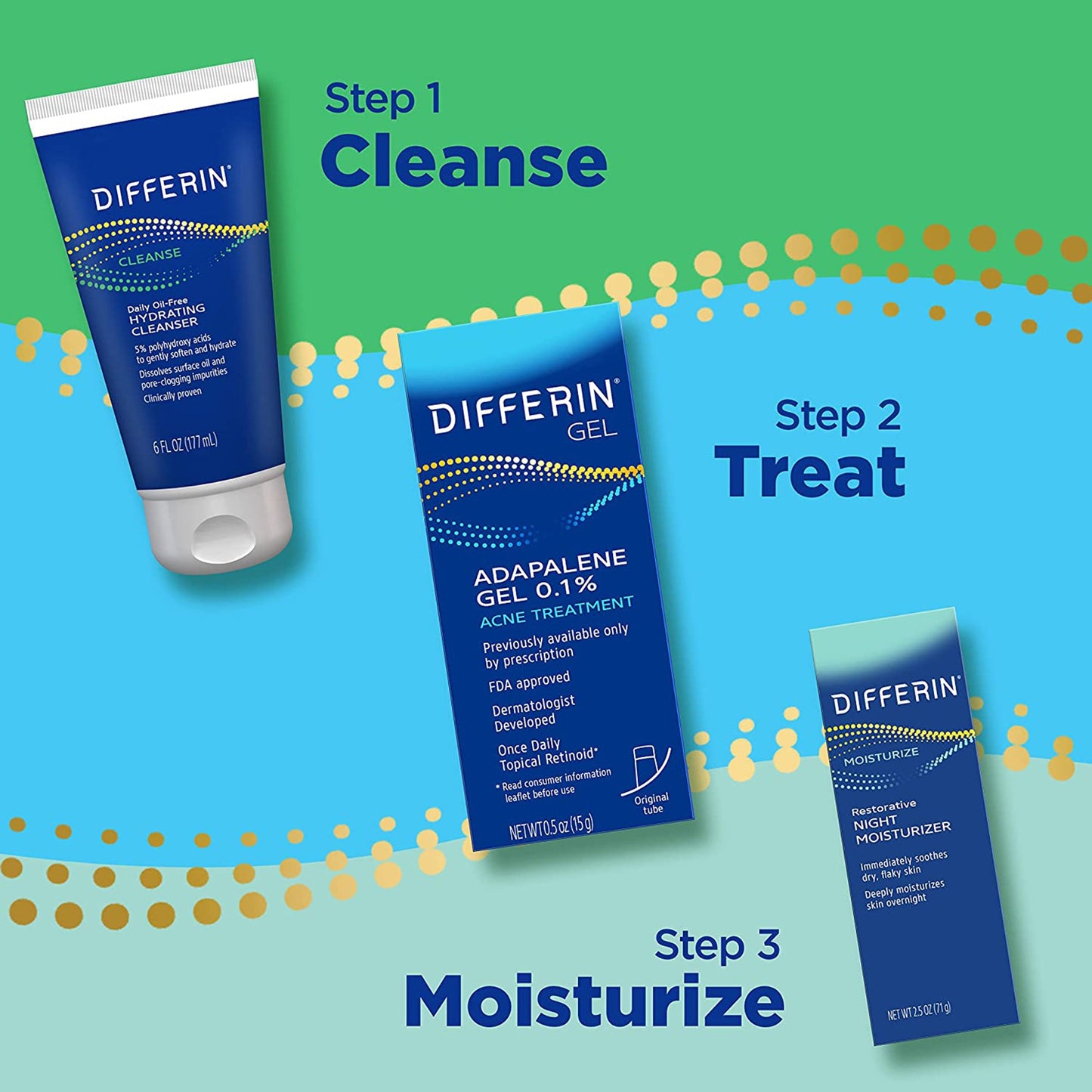 Differin® Gel Acne Treatment 15 Gram Gel (1135869_EA)