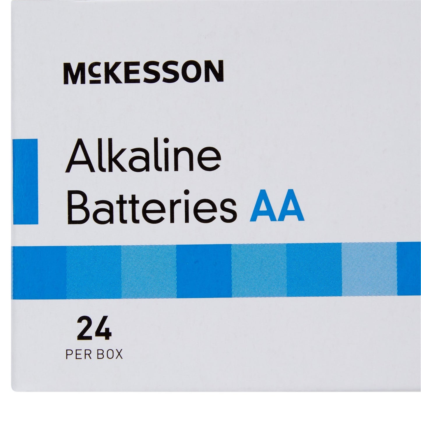 McKesson Alkaline Battery AA Cell 1.5V Disposable 24 Pack (911657_CS)
