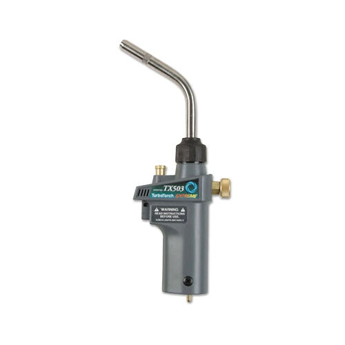 ESAB Welding TurboTorch® Extreme® TX503 Self-Lighting Air, Propane and MAPP® Hand Torch, Brass/Plastic/Stainless Steel (341-0386-1297)