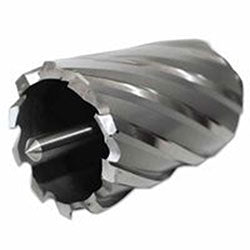 Evolution Cyclone HSS Premium Grade Annular Cutter, 13/16 in dia x 2 in Depth, 3/4 in Weldon Shank, Includes Pilot Pin (510-CC812L)