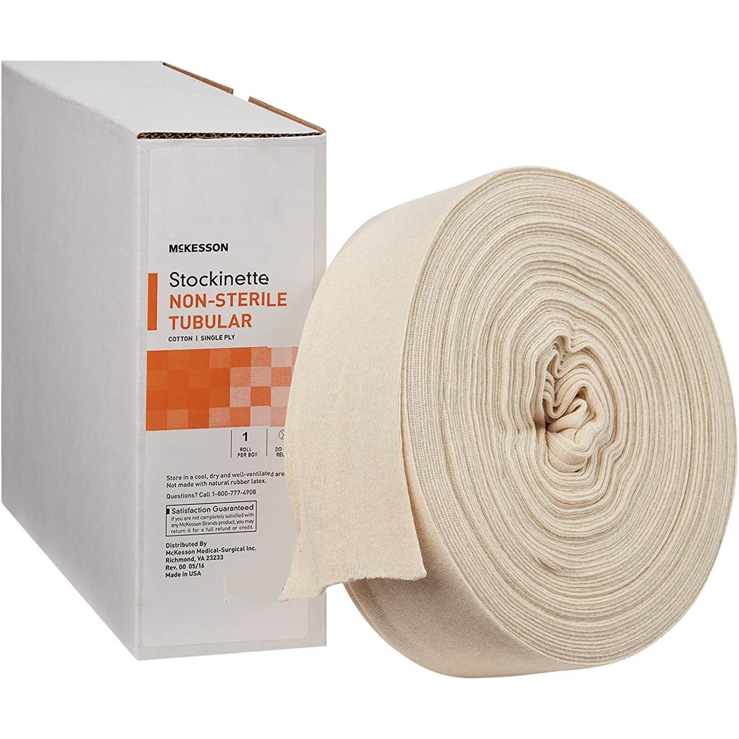 McKesson Stockinette Tubular 6 Inch X 25 Yard Polyester NonSterile (457645_RL)