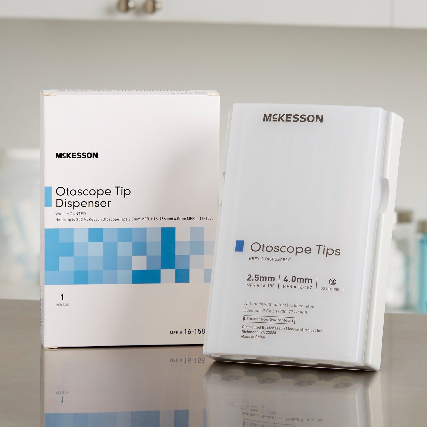 McKesson Specula Dispenser White Plastic Wall Mount (930090_BX)