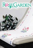 Rose Garden® Table Paper 18 Inch Width 125 Foot Length Print (Roses) Crepe (413340_CS)