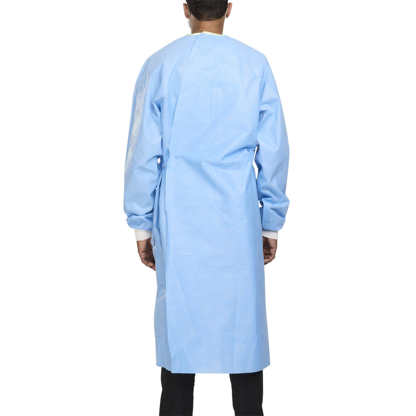 ULTRA Non-Reinforced Surgical Gown with Towel X-Large Blue Sterile AAMI Level 3 Disposable (217167_CS)